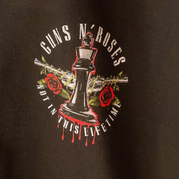 Guns N Roses Not In This Lifetime Sweden Tour T-Shirt - Picture 5 of 5